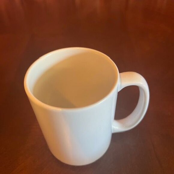 Dreamer white Ceramic Coffee Mug Butterfly & Roses Design comfortable handle - Picture 3 of 5